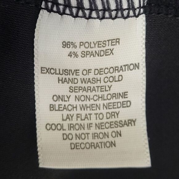 White House Black Market Dressy Bust Gather Black Top - Picture 7 of 8